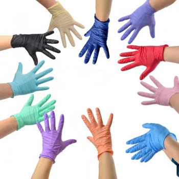 Nitril-Handschuhe farbig UNIGLOVES® PEARL 